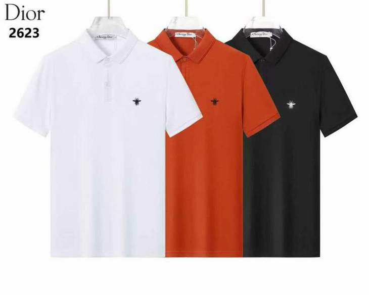 Picture of Dior Polo Shirts Short _SKUDiorL-3XL8qx262328600